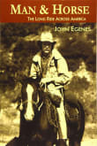 Book cover of Man & Horse: The Long Ride Across America