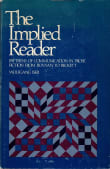 Book cover of The Implied Reader: Patterns of Communication in Prose Fiction from Bunyan to Beckett