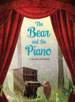 Book cover of The Bear and the Piano