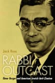 Book cover of Rabbi Outcast: Elmer Berger and American Jewish Anti-Zionism