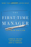 Book cover of The First-Time Manager