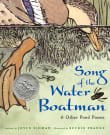 Book cover of Song of the Water Boatman and Other Pond Poems