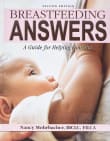 Book cover of Breastfeeding Answers: A guide to helping Families