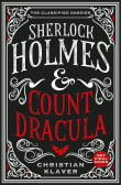 Book cover of Sherlock Holmes and Count Dracula