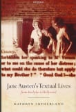 Book cover of Jane Austen's Textual Lives: From Aeschylus to Bollywood