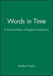 Book cover of Words in Time: A Social History of English Vocabulary