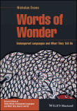 Book cover of Words of Wonder: Endangered Languages and What They Tell Us