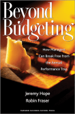 Book cover of Beyond Budgeting: How Managers Can Break Free from the Annual Performance Trap