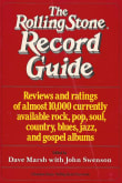 Book cover of The Rolling Stone Record Guide