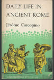Book cover of Daily Life in Ancient Rome: The People and the City at the Height of the Empire
