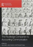 Book cover of The Routledge Companion to Accounting Communication