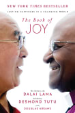 Book cover of The Book of Joy: Lasting Happiness in a Changing World