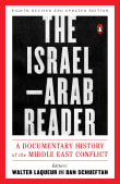 Book cover of The Israel-Arab Reader: A Documentary History of the Middle East Conflict