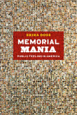 Book cover of Memorial Mania: Public Feeling in America