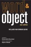 Book cover of Word and Object