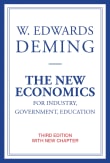 Book cover of The New Economics for Industry, Government, Education