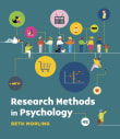 Book cover of Research Methods in Psychology: Evaluating a World of Information