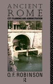 Book cover of Ancient Rome: City Planning and Administration