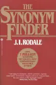 Book cover of The Synonym Finder