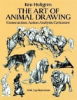 Book cover of The Art of Animal Drawing: Construction, Action Analysis, Caricature