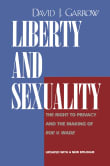 Book cover of Liberty and Sexuality: The Right to Privacy and the Making of Roe V. Wade