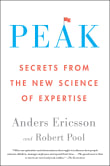 Book cover of Peak: Secrets from the New Science of Expertise