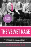 Book cover of The Velvet Rage: Overcoming the Pain of Growing Up Gay in a Straight Man's World