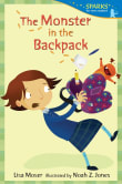 Book cover of The Monster in the Backpack