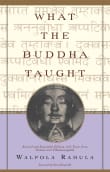 Book cover of What the Buddha Taught