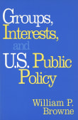 Book cover of Groups, Interests, and U.S. Public Policy