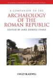 Book cover of A Companion to the Archaeology of the Roman Republic