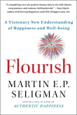 Book cover of Flourish: A Visionary New Understanding of Happiness and Well-Being