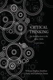 Book cover of Critical Thinking: An Introduction to the Basic Skills