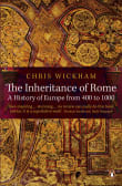 Book cover of The Inheritance of Rome: A History of Europe from 400 to 1000