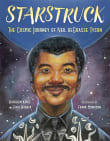 Book cover of Starstruck: The Cosmic Journey of Neil Degrasse Tyson