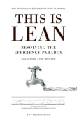 Book cover of This is Lean: Resolving the Efficiency Paradox