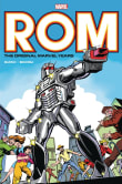 Book cover of Rom: The Original Marvel Years Omnibus Vol. 1