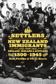 Book cover of Settlers: New Zealand Immigrants from England, Ireland and Scotland 1800-1945