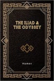 Book cover of The Iliad & The Odyssey