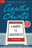 Book cover of A Murder Is Announced