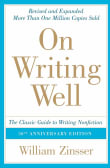 Book cover of On Writing Well: The Classic Guide to Writing Nonfiction