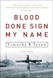 Book cover of Blood Done Sign My Name: A True Story