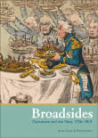 Book cover of Broadsides: Caricature and the Navy 1756 - 1815