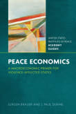 Book cover of Peace Economics: A Macroeconomic Primer for Violence-afflicted States