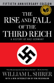 Book cover of The Rise and Fall of the Third Reich: A History of Nazi Germany