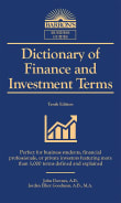 Book cover of Dictionary of Finance and Investment Terms