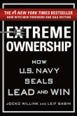 Book cover of Extreme Ownership: How U.S. Navy Seals Lead and Win