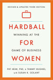 Book cover of Hardball for Women: Winning at the Game of Business