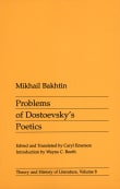 Book cover of Problems of Dostoevsky's Poetics