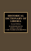 Book cover of Historical Dictionary of Liberia